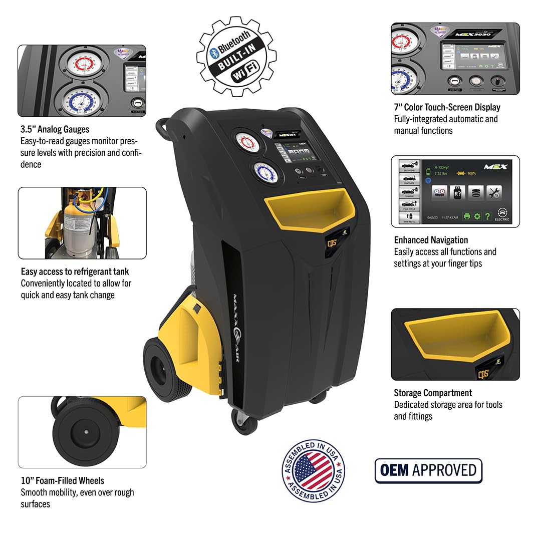 Amazon.com: CPS MSX134 MAXXAIR All-in-One Air Conditioner Recovery