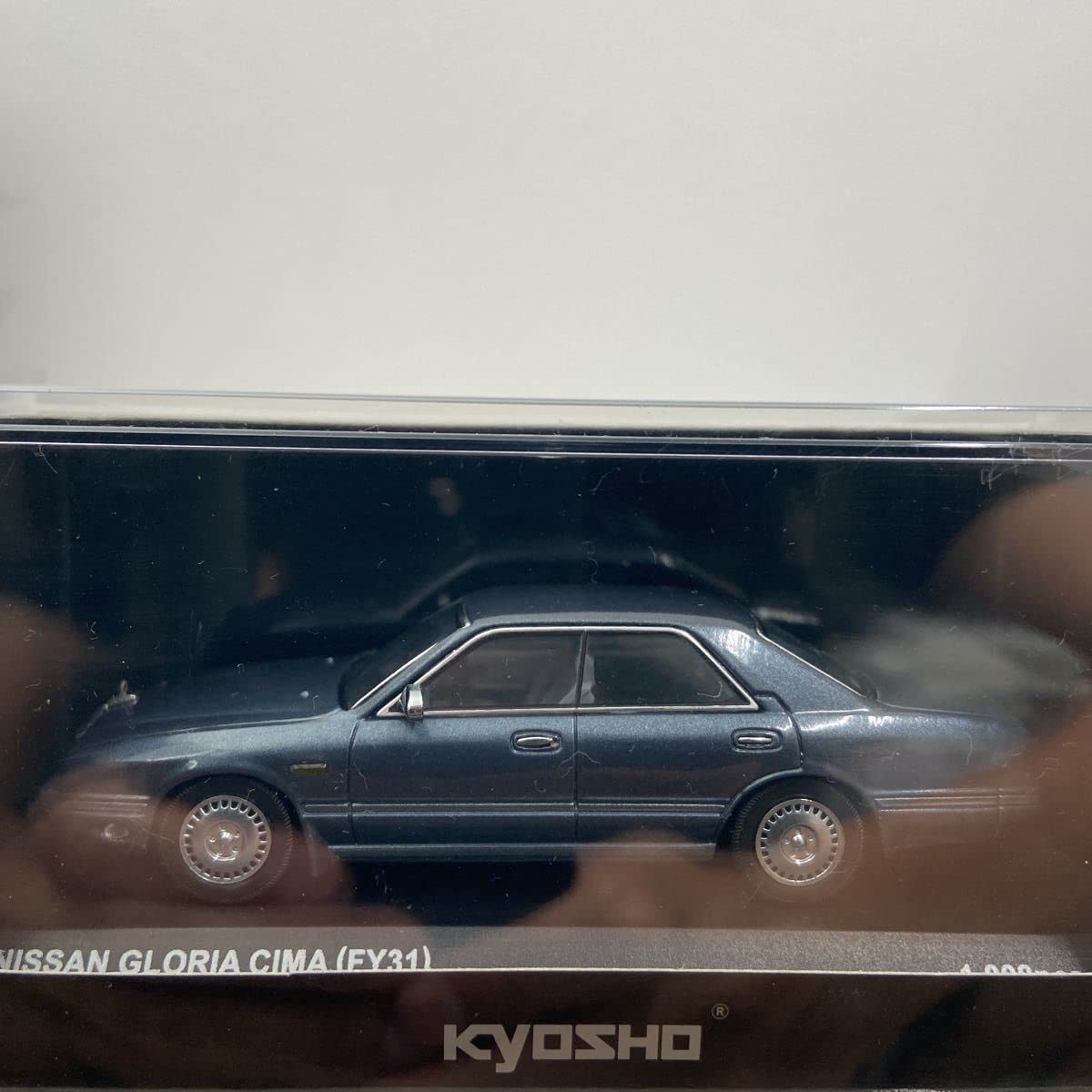 Amazon | 京商 1/43 日産グロリア シーマ FY31 グレイッシュブルー
