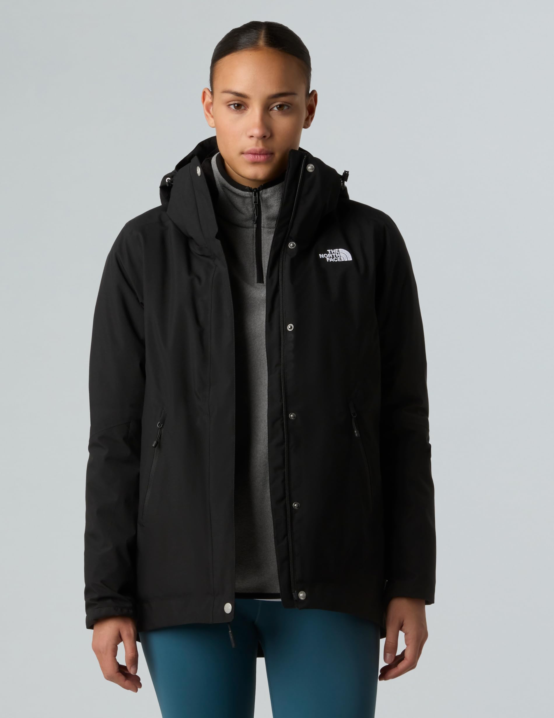 THE NORTH FACE - Damen Inlux Isolierte Jacke - Wasserdicht, Atmungsaktiv - TNF Black
