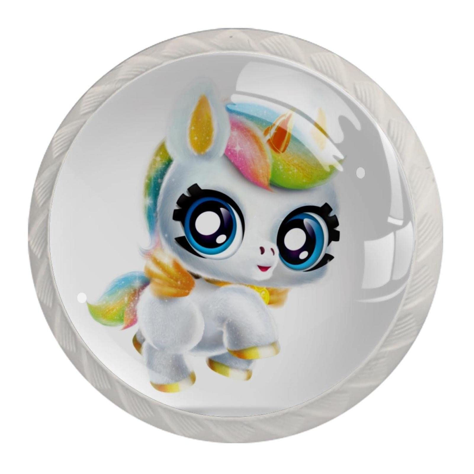 Bouton d'armoire licorne pour décorer une chambre d'enfant avec féerie