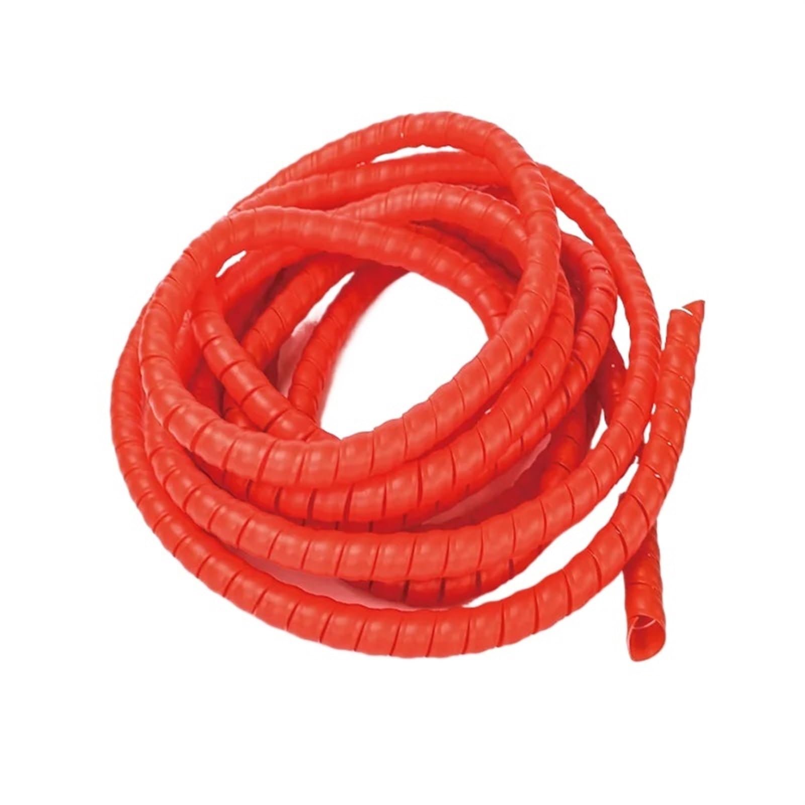 1/5M Wickelrohr 8/10/14/16/20/25mm Draht Veranstalter Kabel Schutz hülse Rohr Schutz Hülse Spirale Wrap Wickelschutz für das Heimbüro(Orange,35mm X 5Meters)