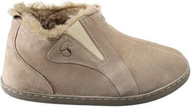 Estro Intimo Womens Sheepskin Slippers Real Leather Feel Lined Wool Slippers Slippers RRP £ 10.00