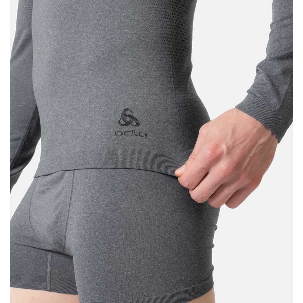 Odlo Performance Light_188782 Camiseta de Manga Larga de Ropa Interior Funcional Hombre (Pack de 1)