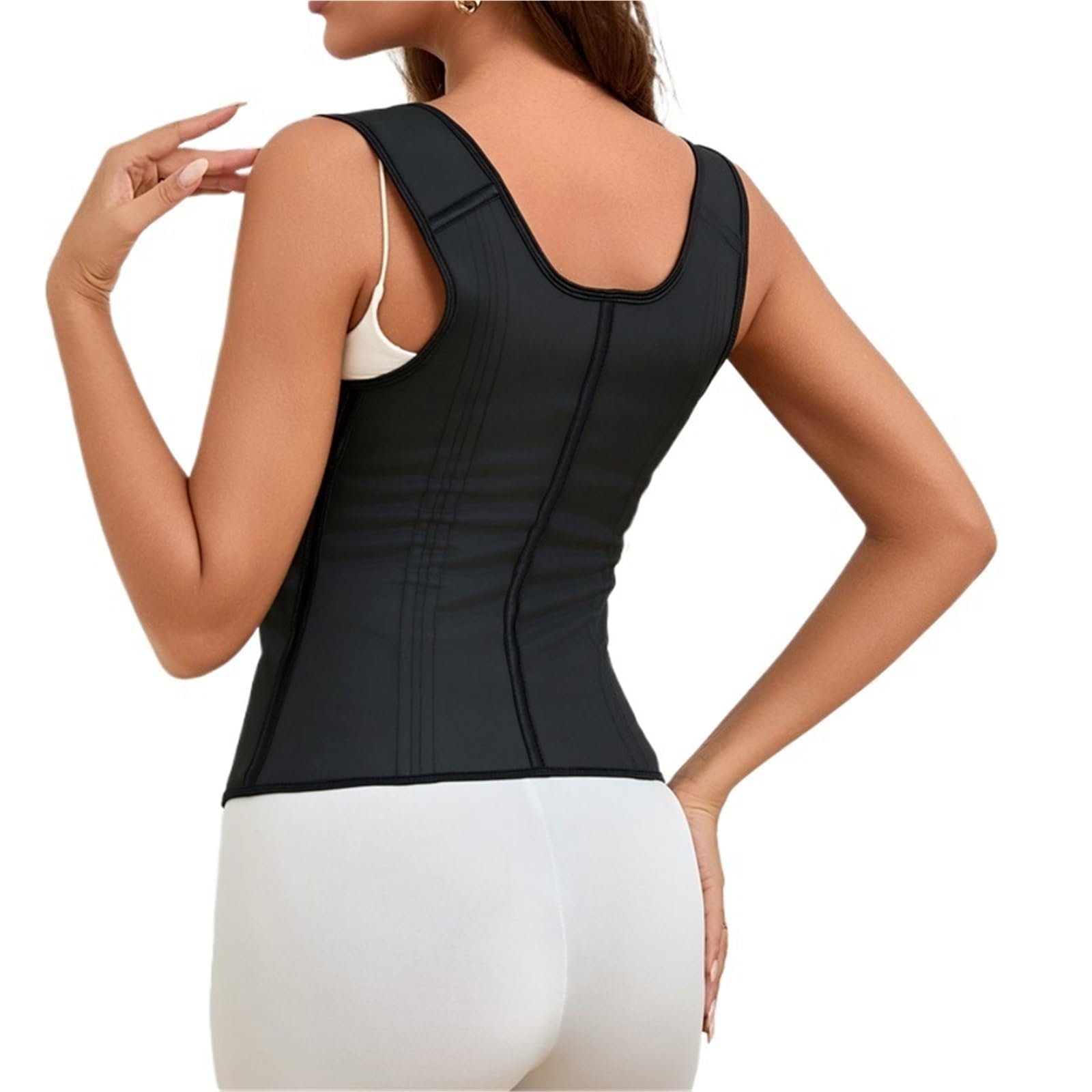 Fascia Addominale Dimagrante Guaine snellenti, Gilet Modellante, Corsetto, Cintura, Body Shaper, Maglietta da Allenamento Rosa per Addominali
