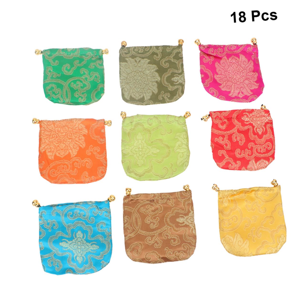 Beavorty 54 Stk Geschenktüten mehrfarbiger Gürtel Beutel mit Kordelzug Wundertüte Schmuckbeutel kleine Geschenktüte Tasche mit Kordelzug storage pockets storage bags Schmuckbeutel Taschen