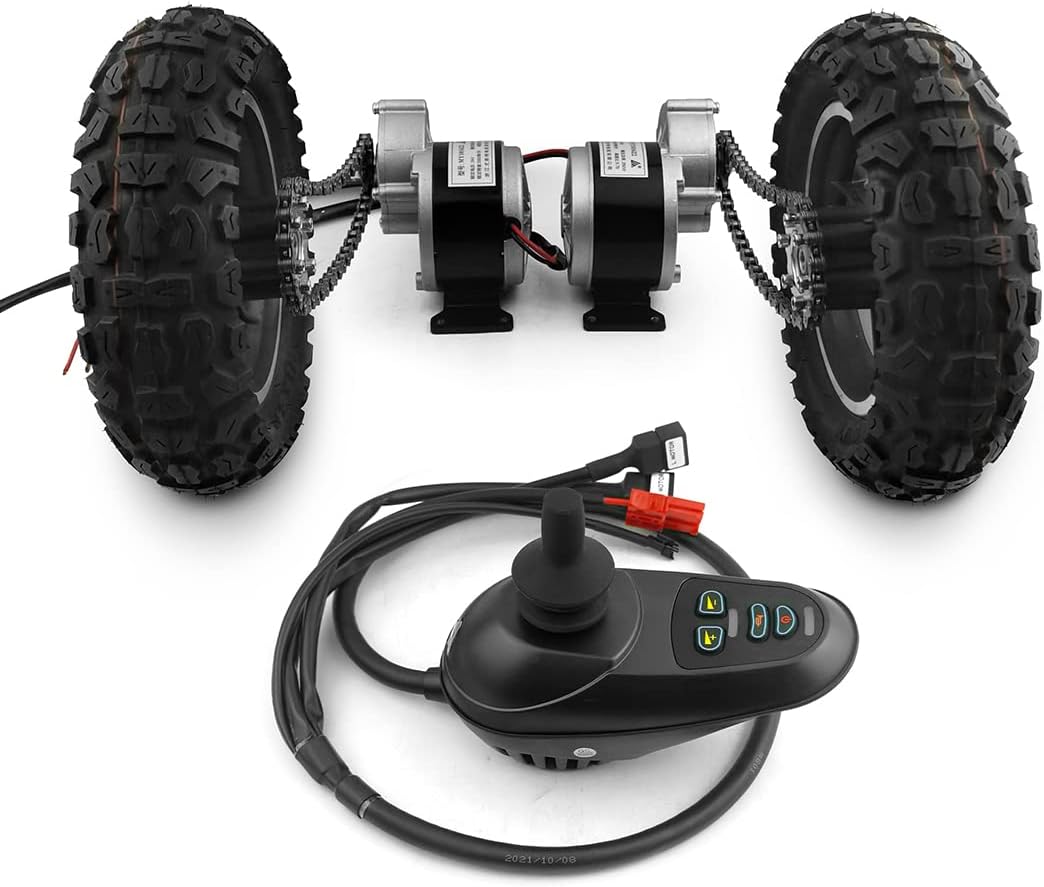 10 Inch Dual Drive Inflated Wheel Electric Conversion Kit