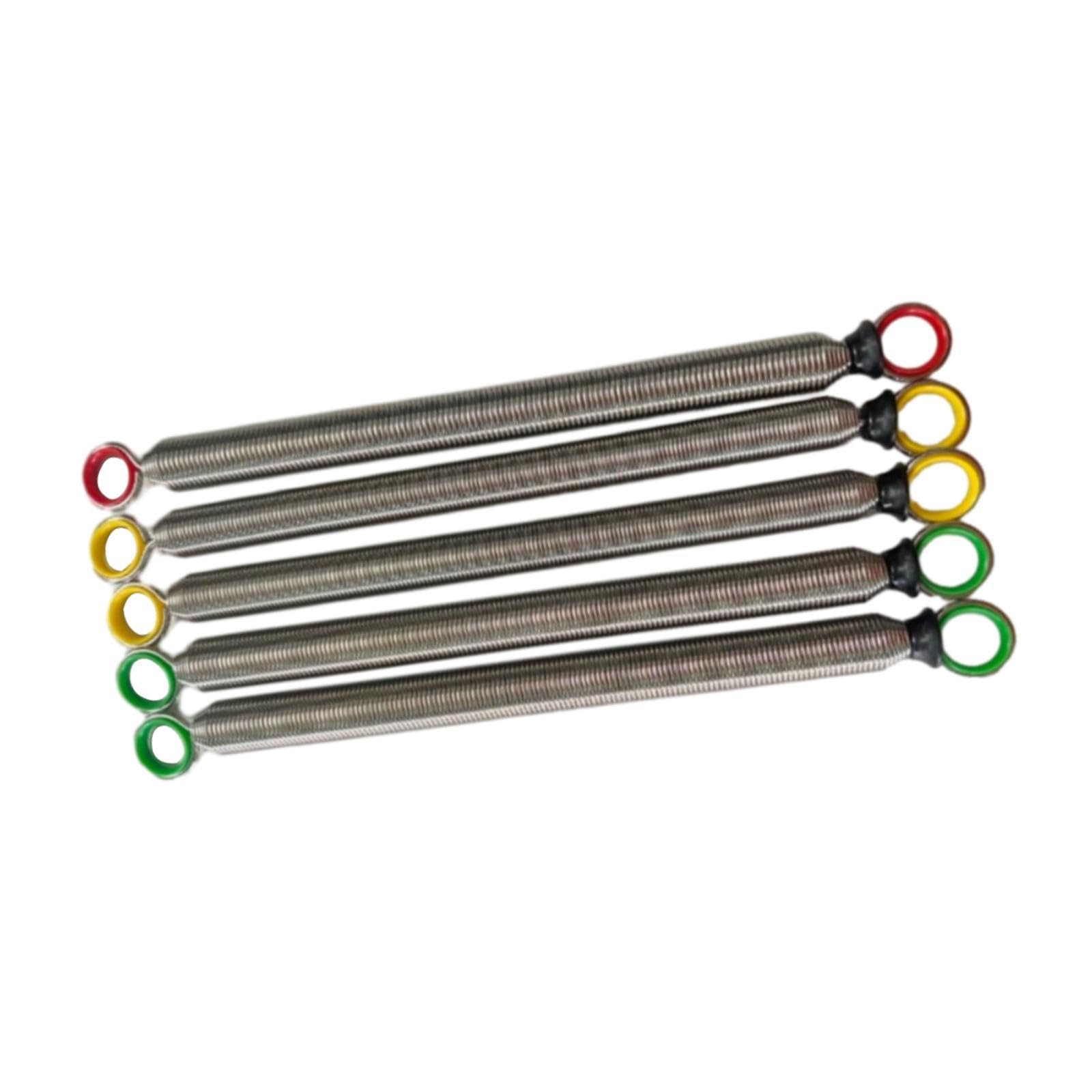 Colaxi 5pcs Pilates Reformer Pilate Equipment Accessories Wire Steel Tension Spring