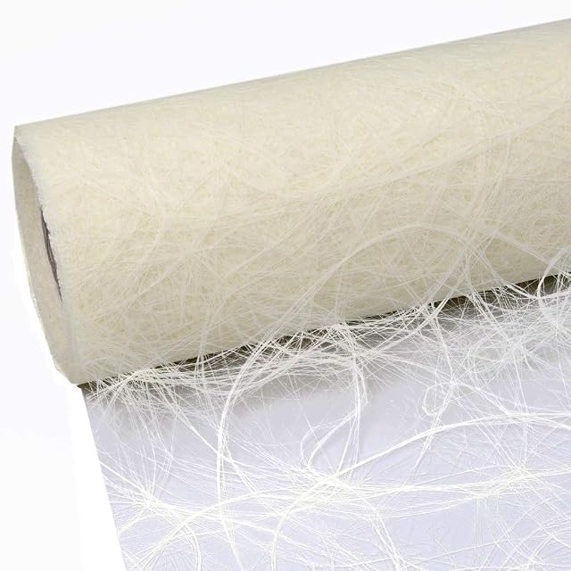 Sizoweb Table Runner Creme 30 CM Roll 25 Metres - 64 012-R 300