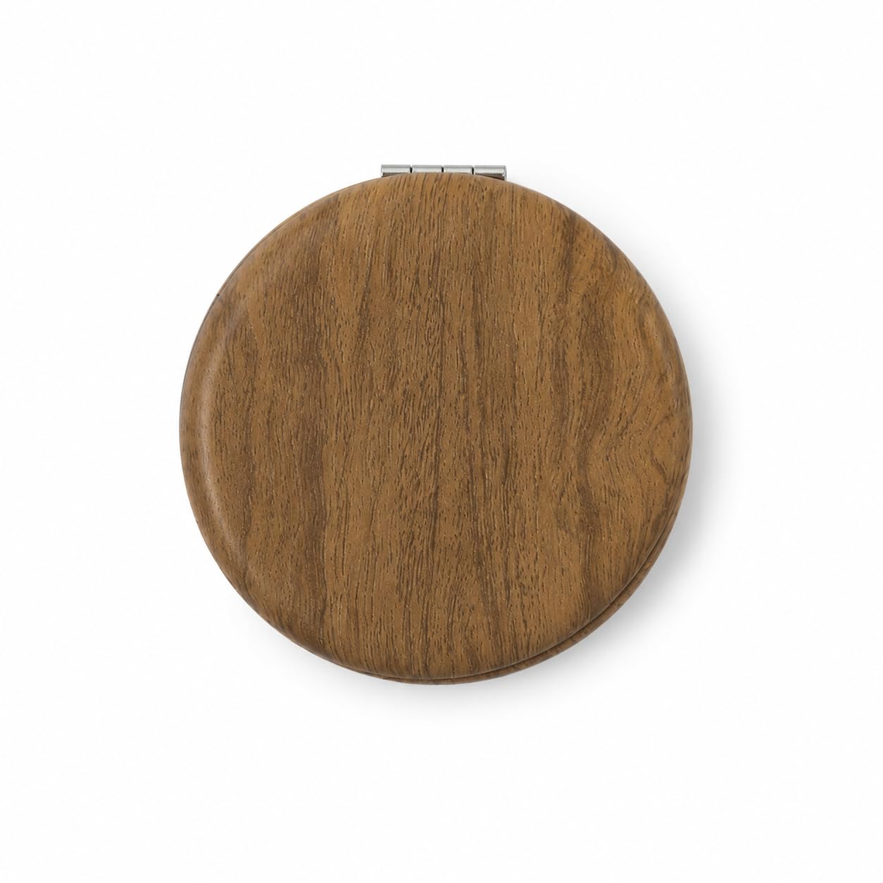 Wooden Pocket Mirror – Compact Dual-Sided Makeup Mirror with Natural Wood Finish, Portable Handheld Travel Mirror for Women, Girls, Teens, Bridesmaids & Daily Touch-Ups (Dark Wood)-image-27