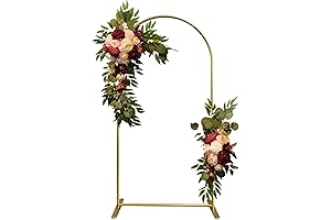 6.6FT Collapsible Arch Backdrop Stand for Weddings, Parties, and Ceremonies