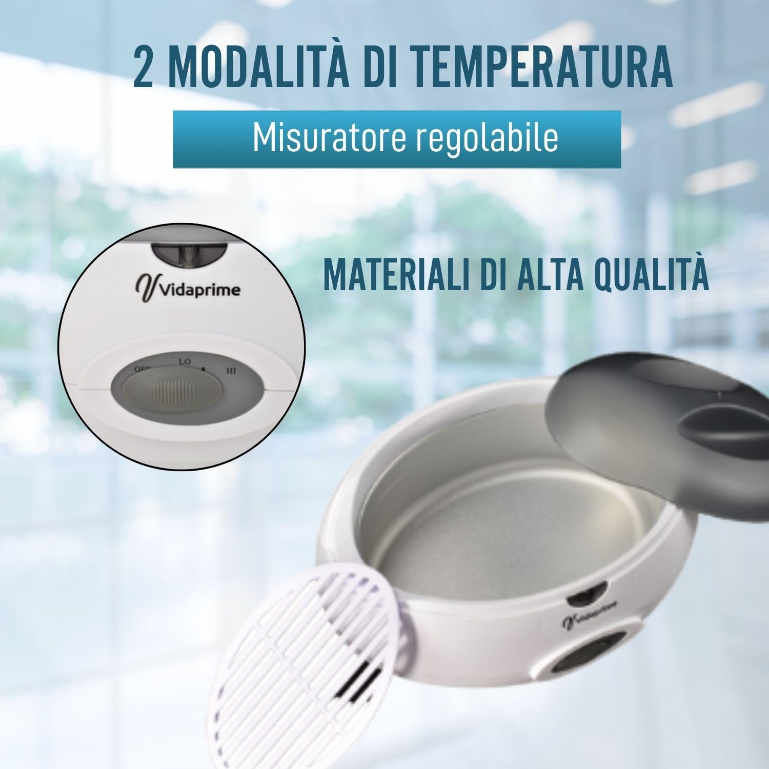 Bagno di paraffina 3L per mani e piedi per artrosi – Scalda paraffina professionale per paraffinoterapia, fisioterapia e termoterapia – Sollievo dal dolore muscolare e riabilitazione della pelle