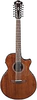 Vista 1 de Ibanez AE2912 Guitarra Acústica-Eléctrica de 12 Cuerdas - Natural Bajo Brillo