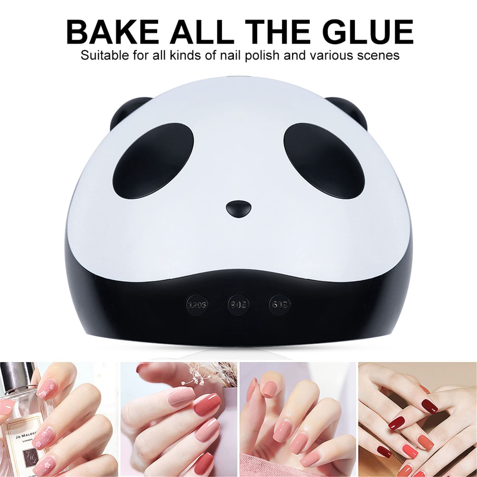 ZYC 36W Nail UV/Lampada a LED Panda Nail Dryer 60S / 90S / 120S Purtroppo rapido AFFRAROD Sensing Lampada per Unghie Lampada per Unghie Manicure Strumento