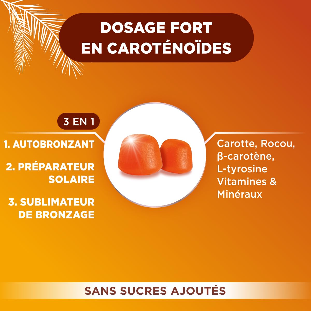 Forté Pharma Expert Autobronz gummies 60 gomme