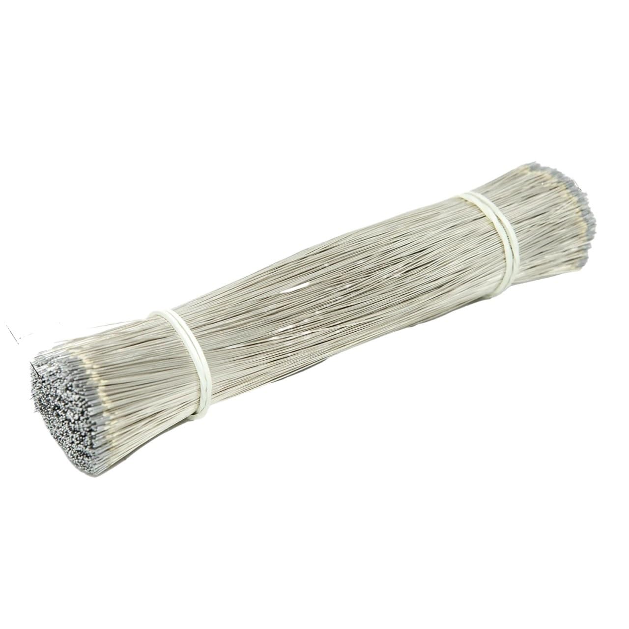 2000PCS Enameled Wire 100m/Roll Silver Black For LED Neon Light 12V 24V Soldering(2000PCS 4cm Sliver)