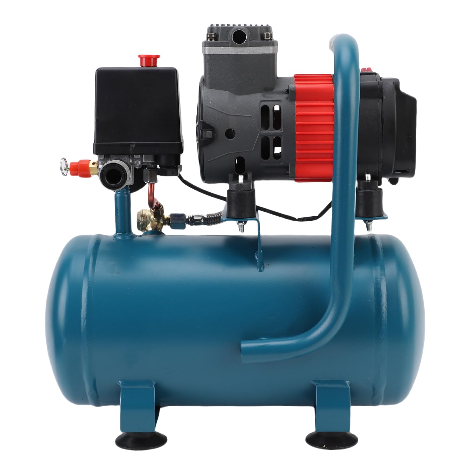 Fafeicy Compressore d'Aria Senza Fili Gonfiatore per Pneumatici Portatile Alimentato a Batteria Bassa rumorosità 65 Db 8 Bar di Pressione per Automobili e (Spina Europea)