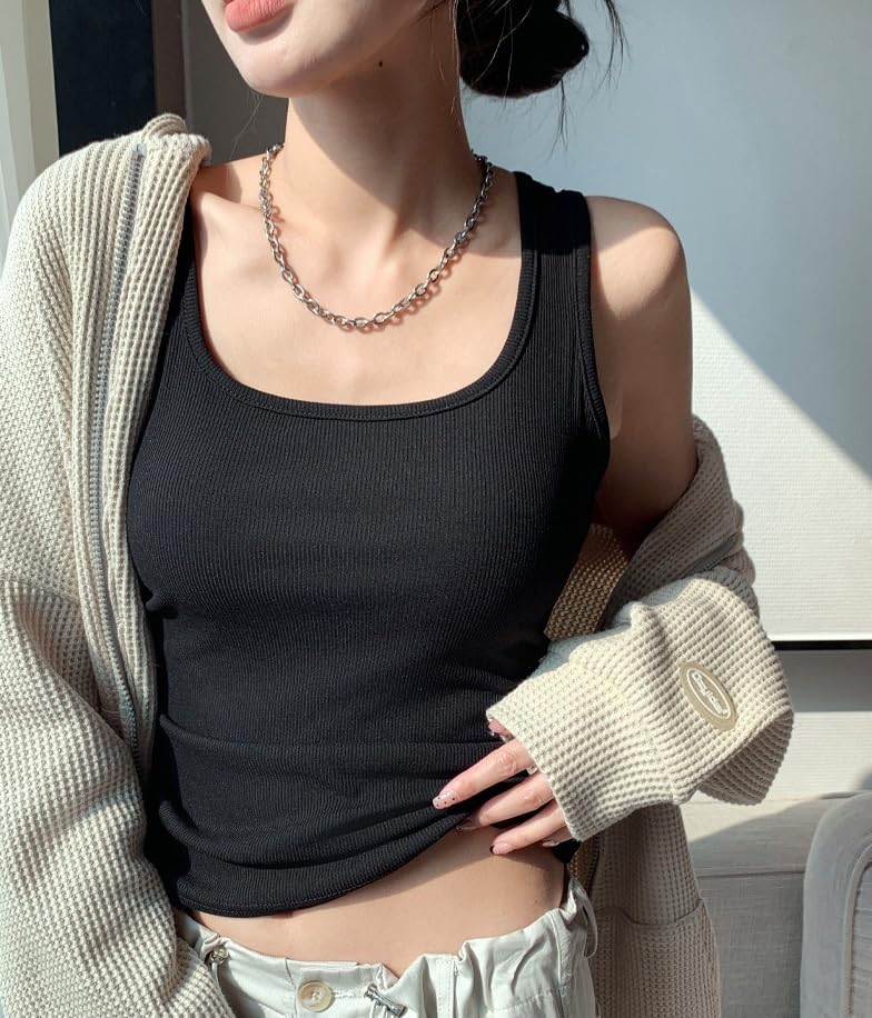 1 PCS Women's Vest - Sleeveless Multifunctional Sexy Suspender Wide Shoulder Strap Basic Fashion Casual Control Vest3