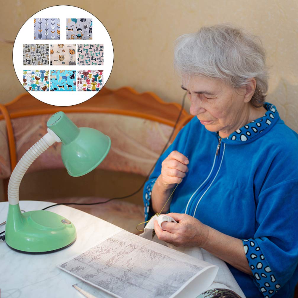 8 Tessuti Patchwork In Cotone Con Stampe Cartoni Animati, 50x40 Cm, Per Cucito E Fai Da Te