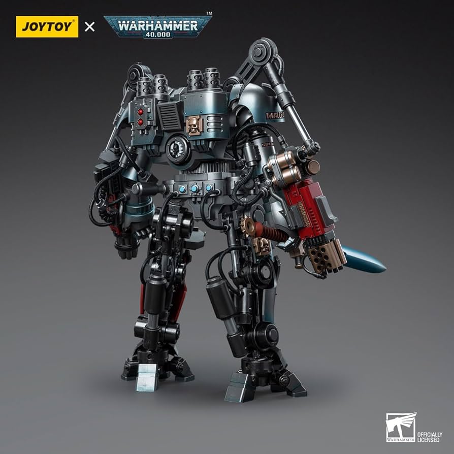 JoyToy 1/18 グレイ・ナイツ・ドレッドノート＋ターミネーター Amazon.com: JOYTOY Warhammer 40,000 1/18 Mecha Action Figure