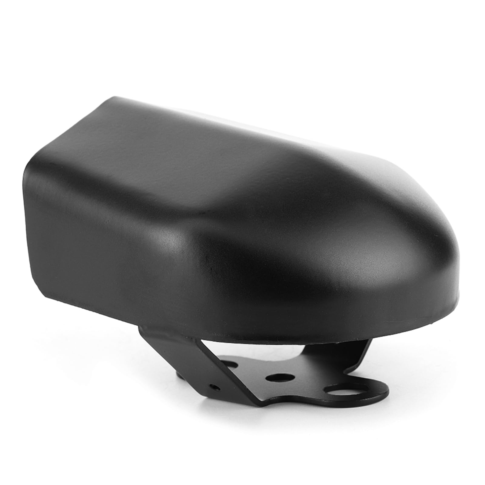 Couvercle de Klaxon de Moto de Remplacement Durable pour les Modèles Touring 1993-2018, Matériau Métallique pour Klaxons de Moto, Couleur Argent - 1 Pièce D'accessoires de (noir mat)
