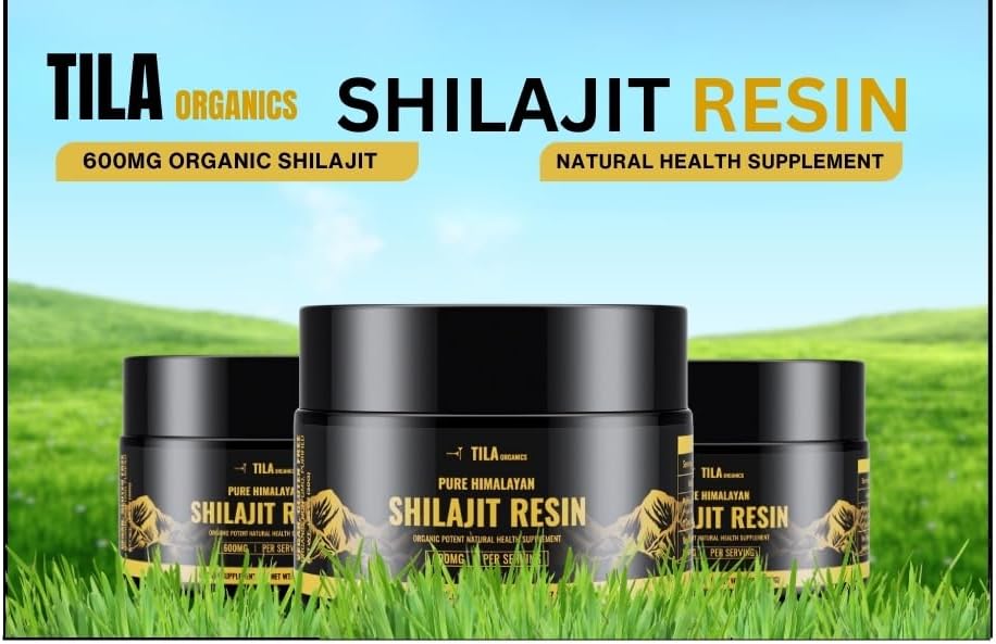 Miniatura 8 de Tila Resina pura Shilajit  Auténtico extracto del Himalaya con ácido fúlvico  para hombres y mujeres  Suplemento natural de alta resistencia  Tarro