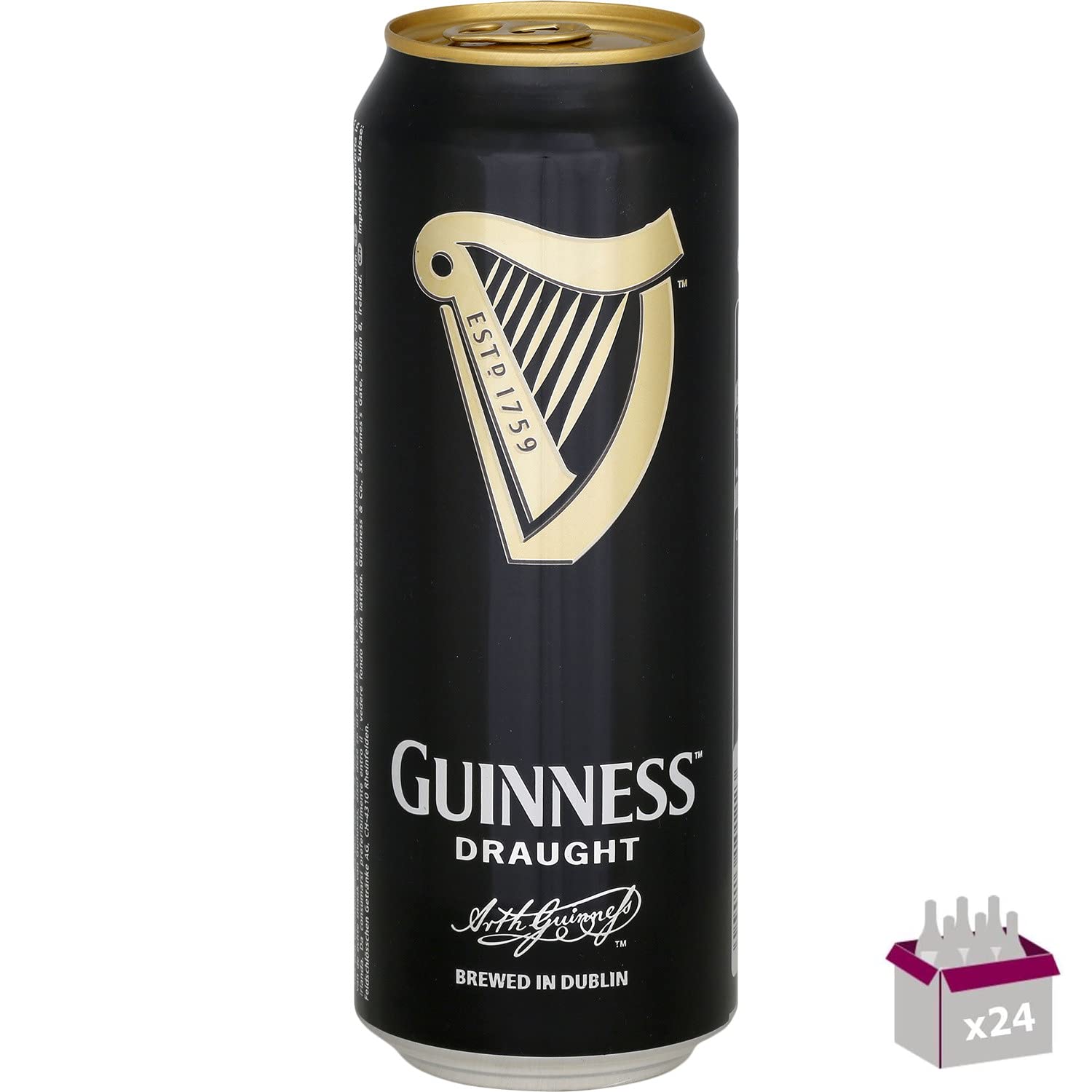 Guinness Bière brune 4.2° 24x50 cl boîte