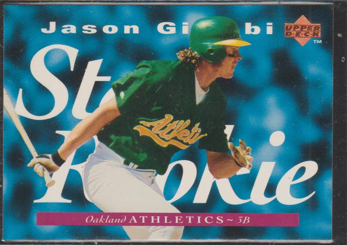 Amazon.com: 1995 Upper Deck Jason Giambi A's Star Rookie Baseball