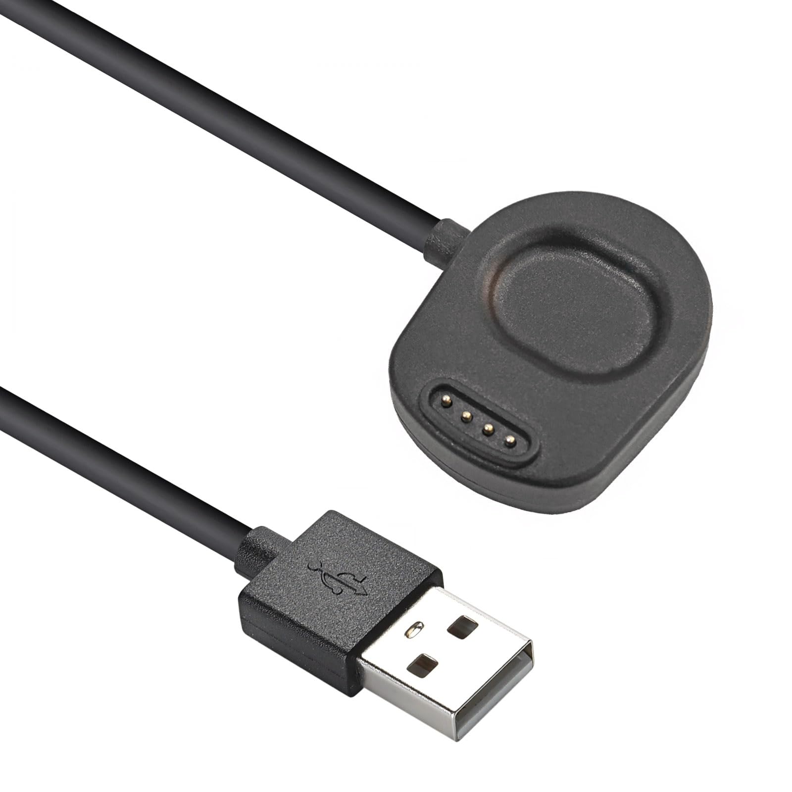 AKYGA AK-SW-55 kabel do ładowania USB, kompatybilny z SUUNTO 7, 1 m, czarna ładowarka