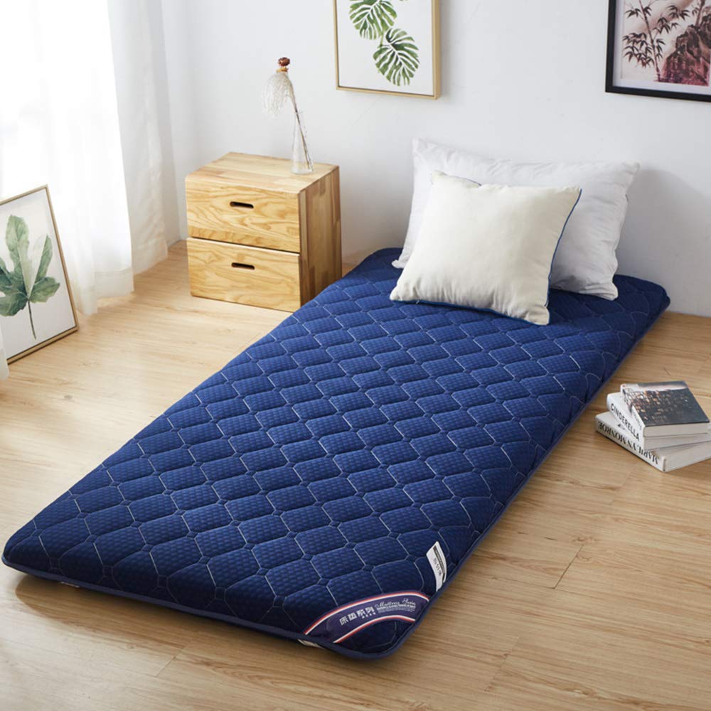 Japanse Tatami vloermatras, verdikt opvouwbaar antislip tatamimatras, zacht comfortabel student residentie thuis bed futon matras, 180 x 200 cm