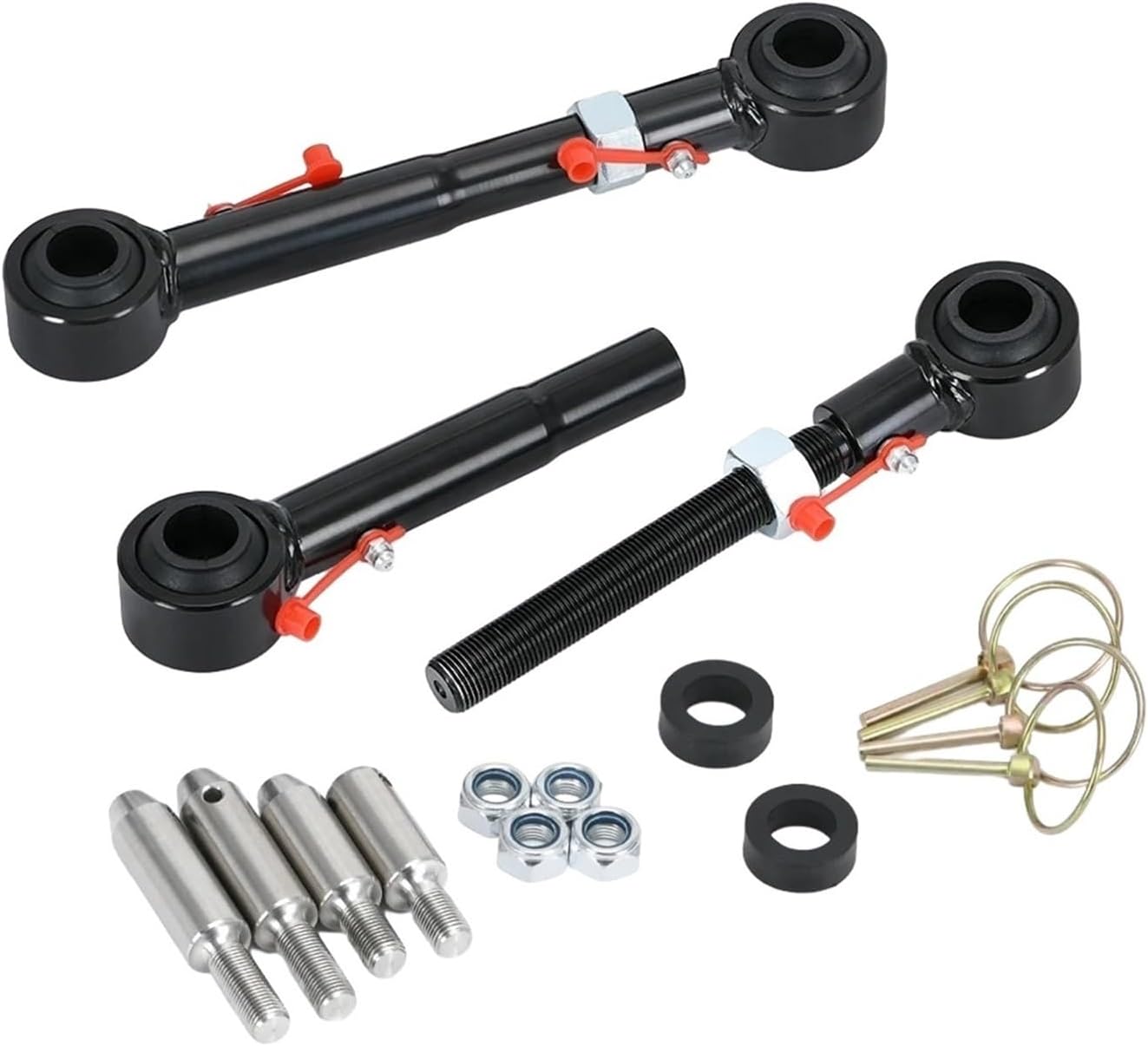 Front Sway Bar Links Disconnect Compatible With Jeep Wrangler JK JKS 2007-2018 With 2.5"-6.0" Lifts Stainless Steel Car Parts