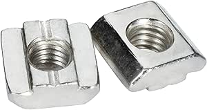 YOOPIN Nutensteine M8 40 Stück - Gleitmuttern Für Aluprofile 40er Serie