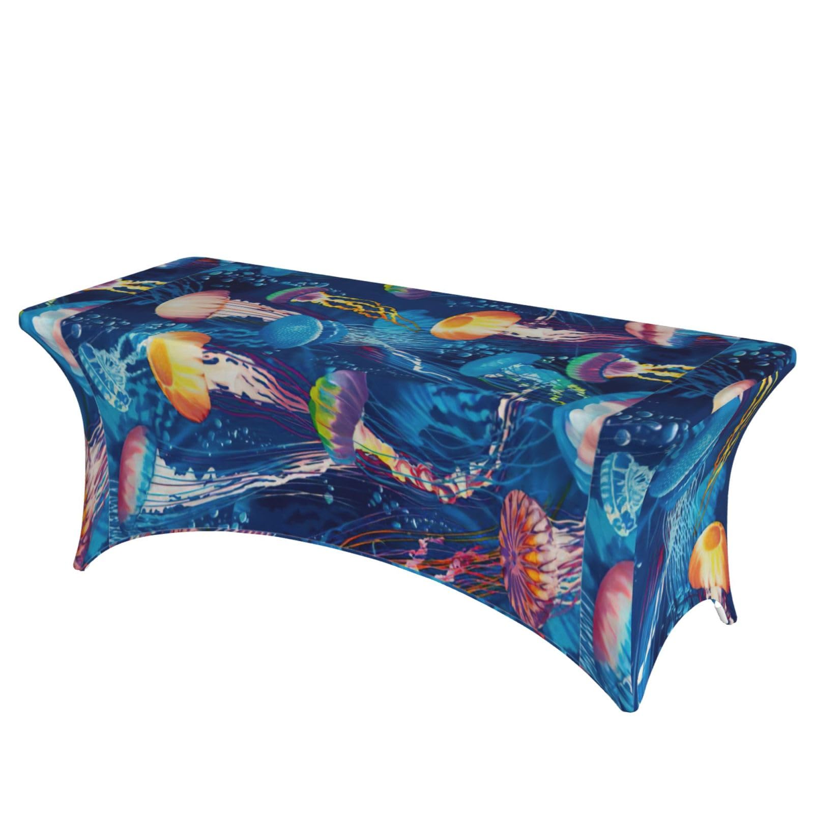 Nappe rectangulaire extensible à motif méduses pour sublimer vos souvenirs