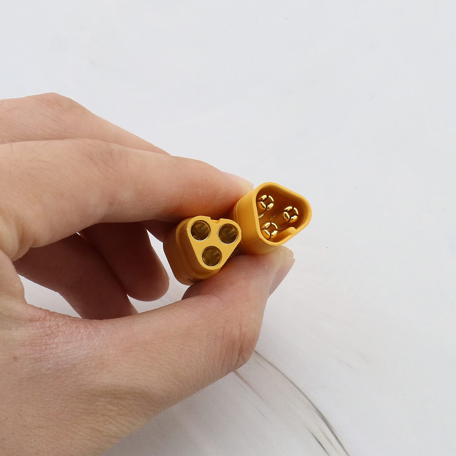 OliRC 6 Paia 6,0mm Placcati Oro Maschio E Femmina Proiettile Banana - Foto 11