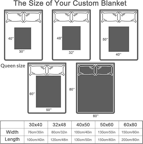 Miniatura 7 de Manta personalizada con texto en imagen, manta personalizada para papá, novio, mantas de franela personalizadas para papá, regalos de esposa, hija,