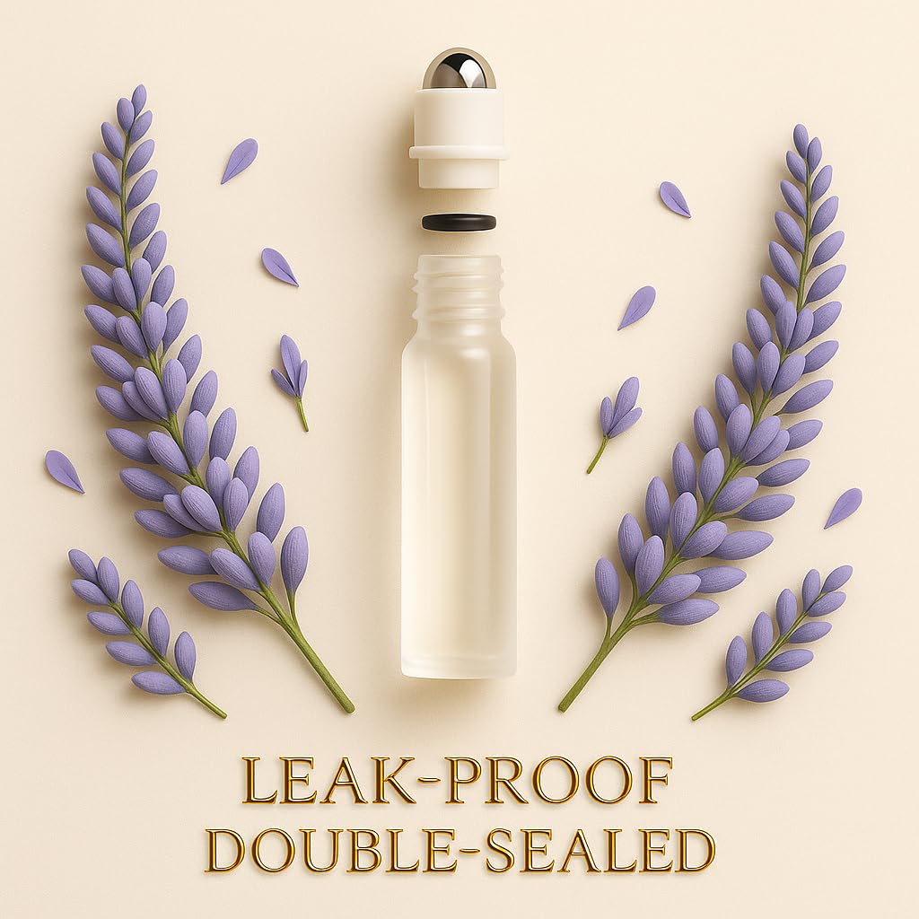 Roll-On Perfume Oil – Alcohol-Free – 10 mL (Bold Lavender)