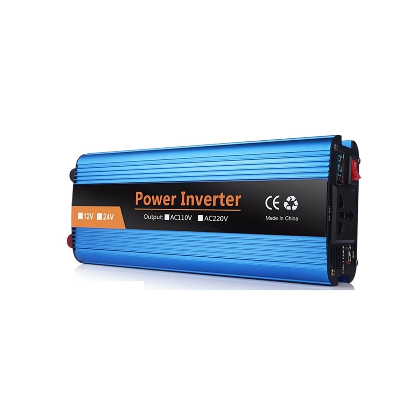 Onduleur 12v 220v 6000W à onde sinusoïdale modifiée pour convertisseur de voiture et solaire