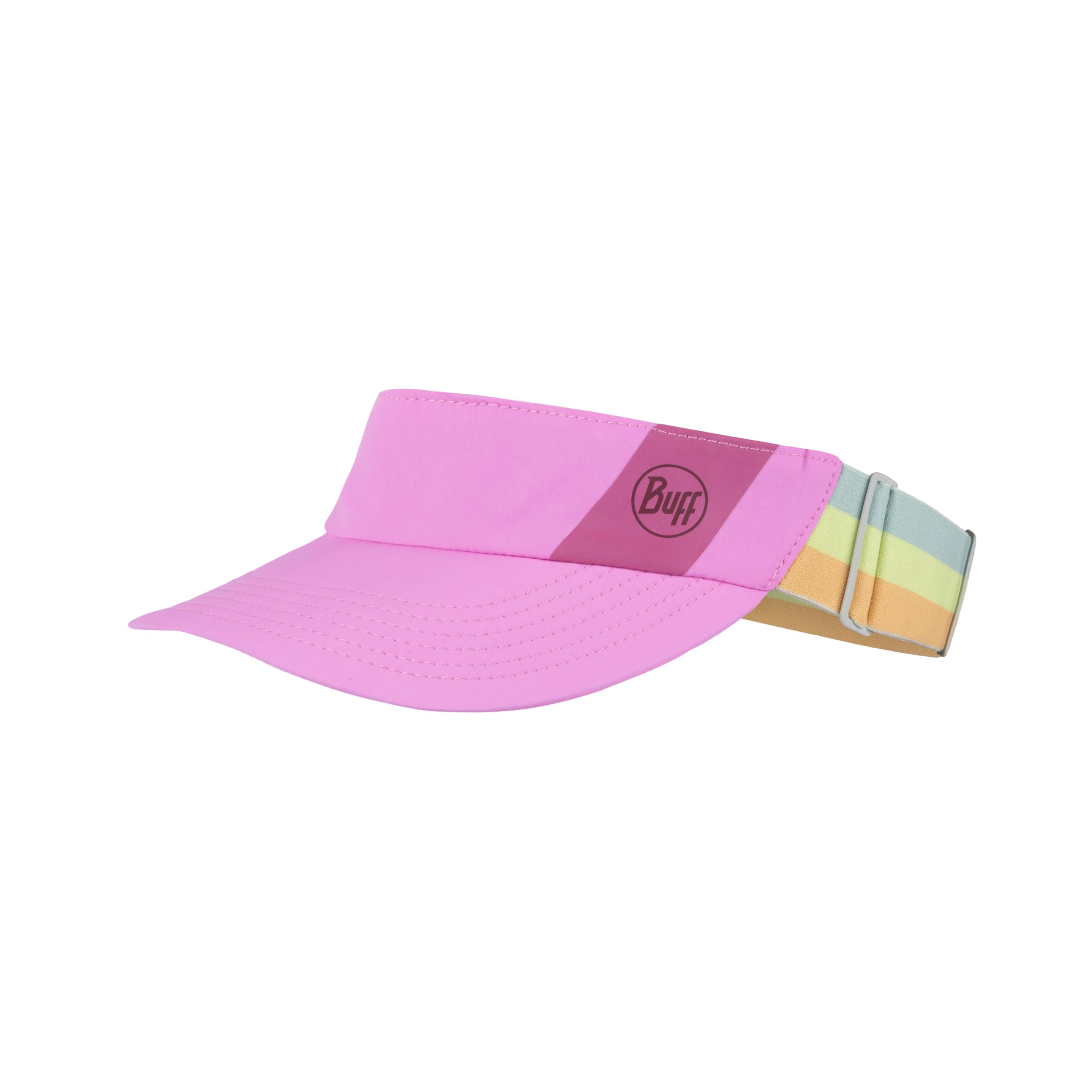 Buff®| Cap Speed Visor, Lightweight, Foldable, Recycled Materials, UPF 50 Sun Protection, Running, Jogging, Sports, Men, Women, One Size Pink