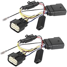 Alpharex Led Projector Headlights Converter Harness Adapter Compatible For Dodge Ram 2500/3500/4500/5500 2019 2020 2021 2022 2023 2024