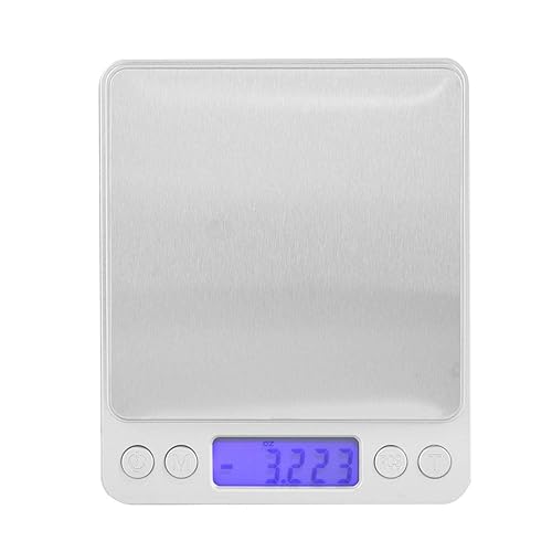 Miniatura 8 de Báscula de alimentos, 5000.00 oz pequeña escala de peso de gramo báscula de laboratorio de precisión básculas de cocina digital de cocina báscula de