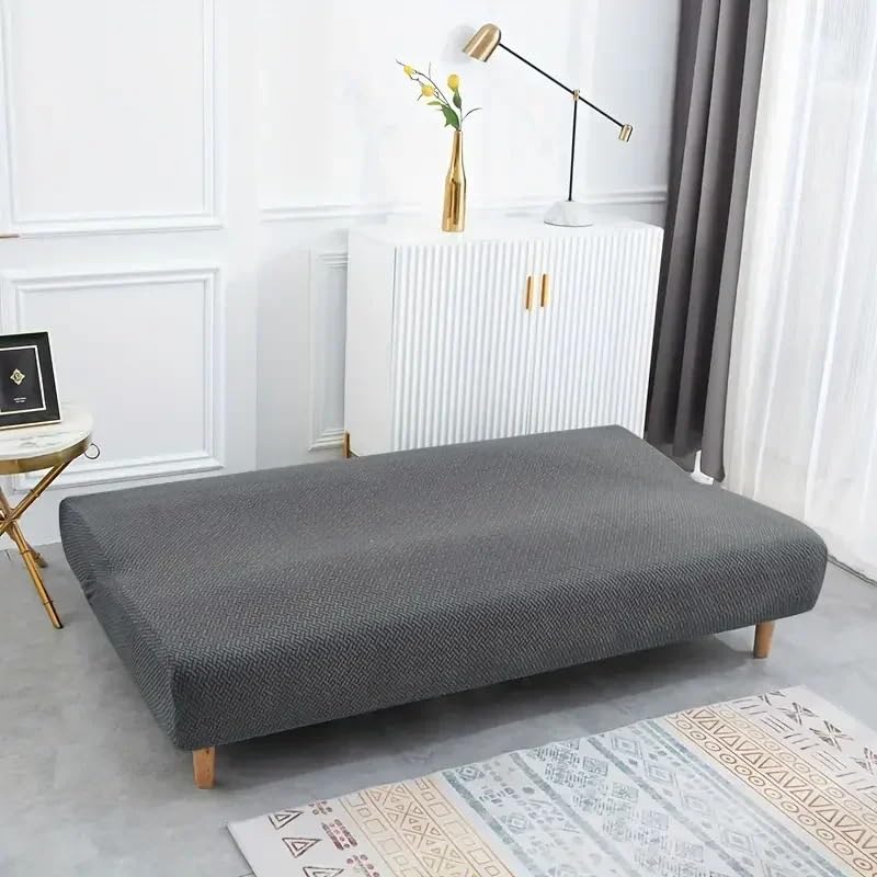 Copridivani Copridivano classici jacquard elastici senza braccioli Copridivani pieghevoli elasticizzato in tinta unita for soggiorno(A4 Coffee Cover,190-210cm L)
