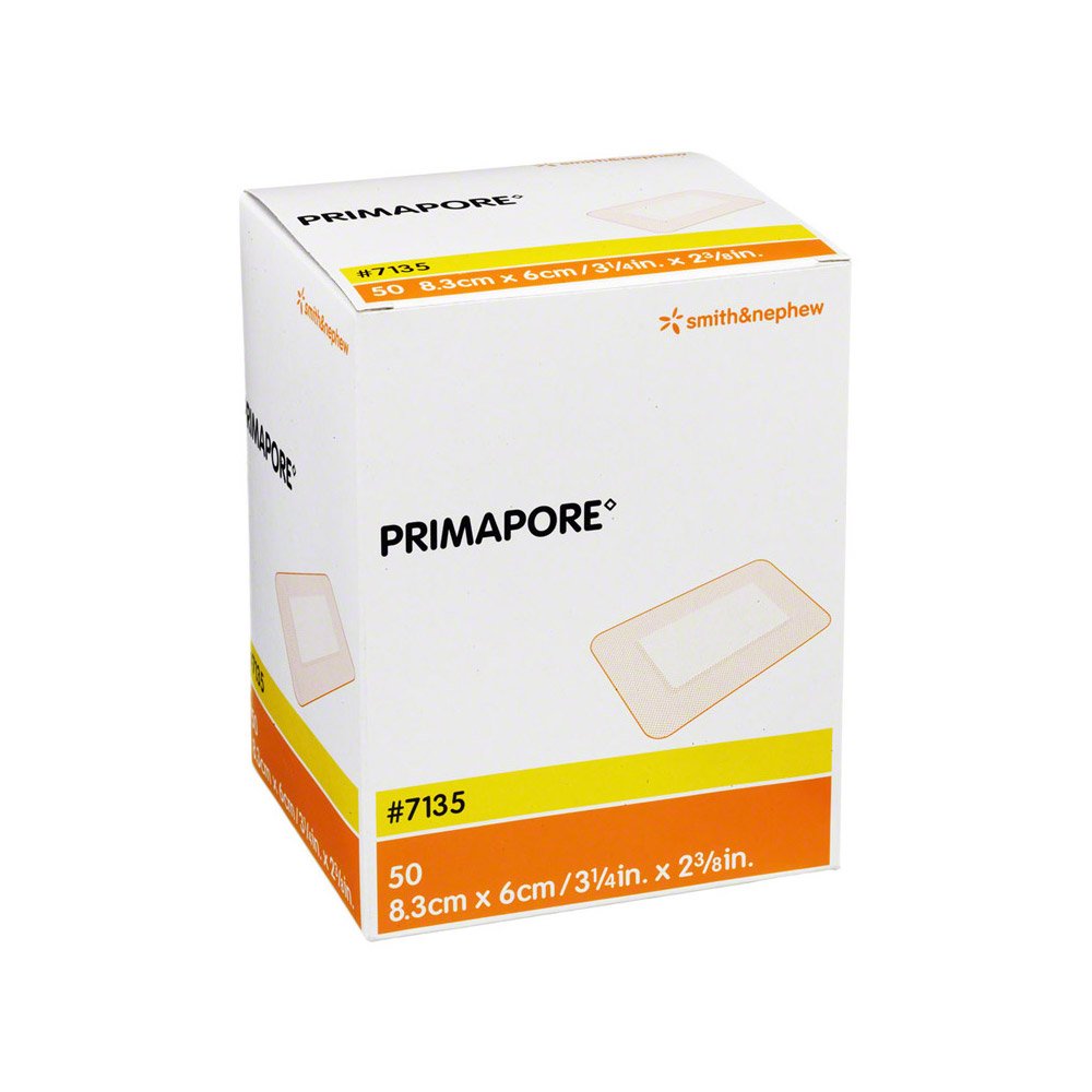 PRIMAPORE Wundverb.6x8,3 cm einzeln steril 50 St