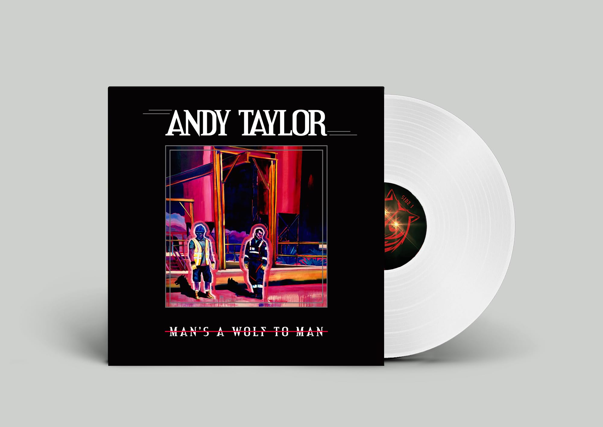Andy Taylor - Man's A Wolf To Man (White Vinyl LP 2023, 11 Track Album)