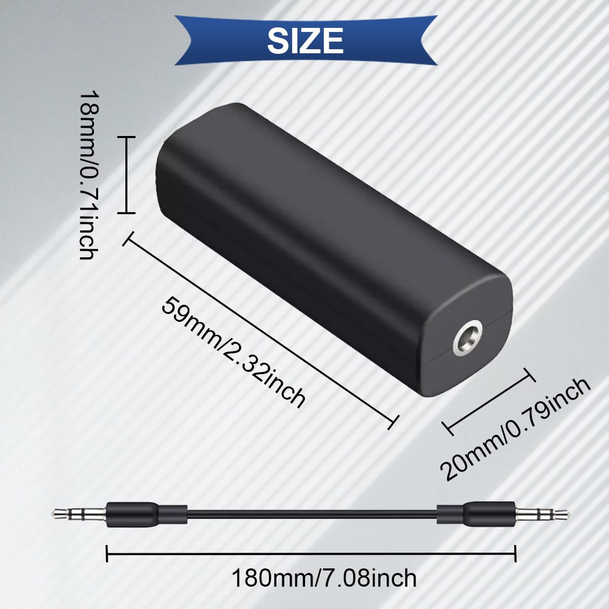2 szt. Izolator szumów pętli ziemi, eliminuje irytujący szum, filtr szumów AUX 3,5 mm do samochodowych systemów audio, stereo w domu, wzmacniaczy gitarowych