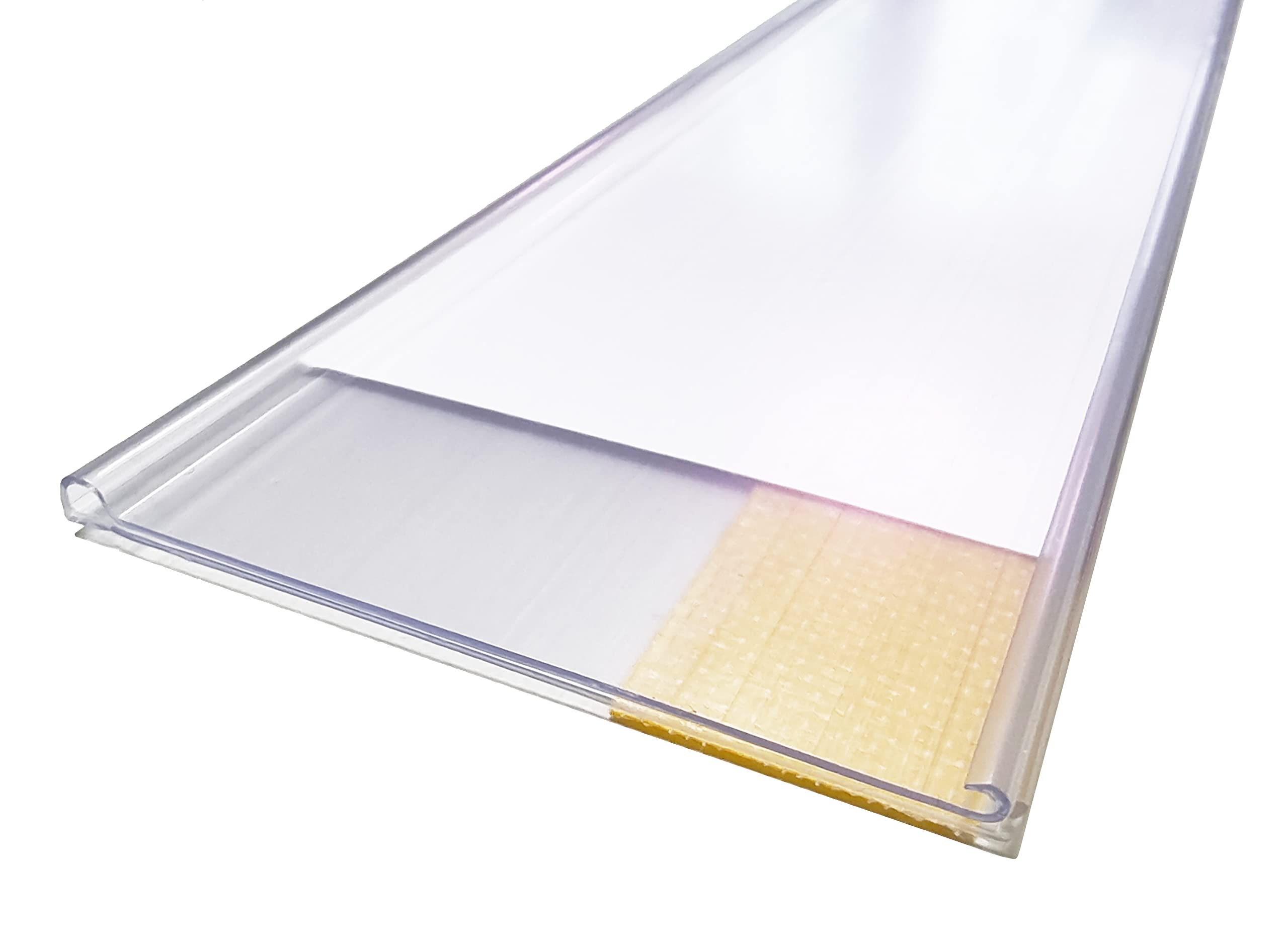 Scannerschiene/Etikettenhalter/Preisschiene/ 39x1000mm - 25 Stück (39 x 1000 mm)