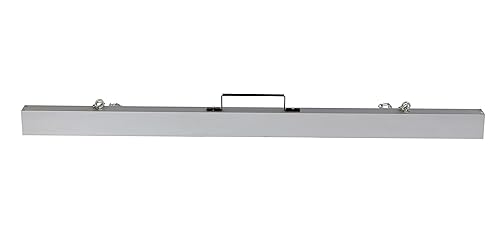 Miniatura 3 de Vestil Barredoras magnéticas colgantes resistentes MS-72 de 3 pulgadas x 76 pulgadas x 7 pulgadas. 75 libras de capacidad, color plateado