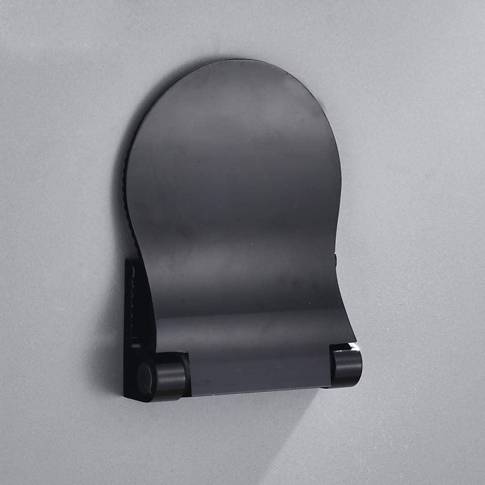 GODECOR YL00029 Podstawa do golenia z litego stopu prysznicowego, czarna