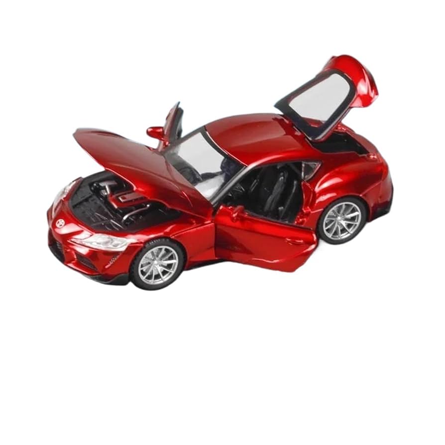 GRスープラ　ダイキャストモデル Amazon | solido 1/18 Toyota GR Supra 2023 レッド ミニカー