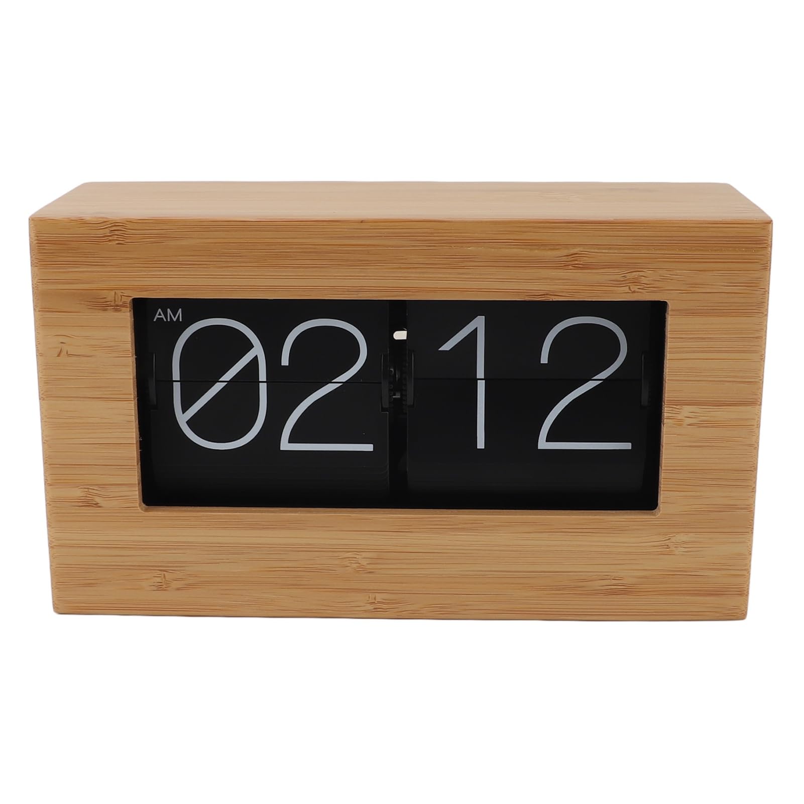 Reloj digital retro flip de mesa vintage con números grandes para oficina y hogar