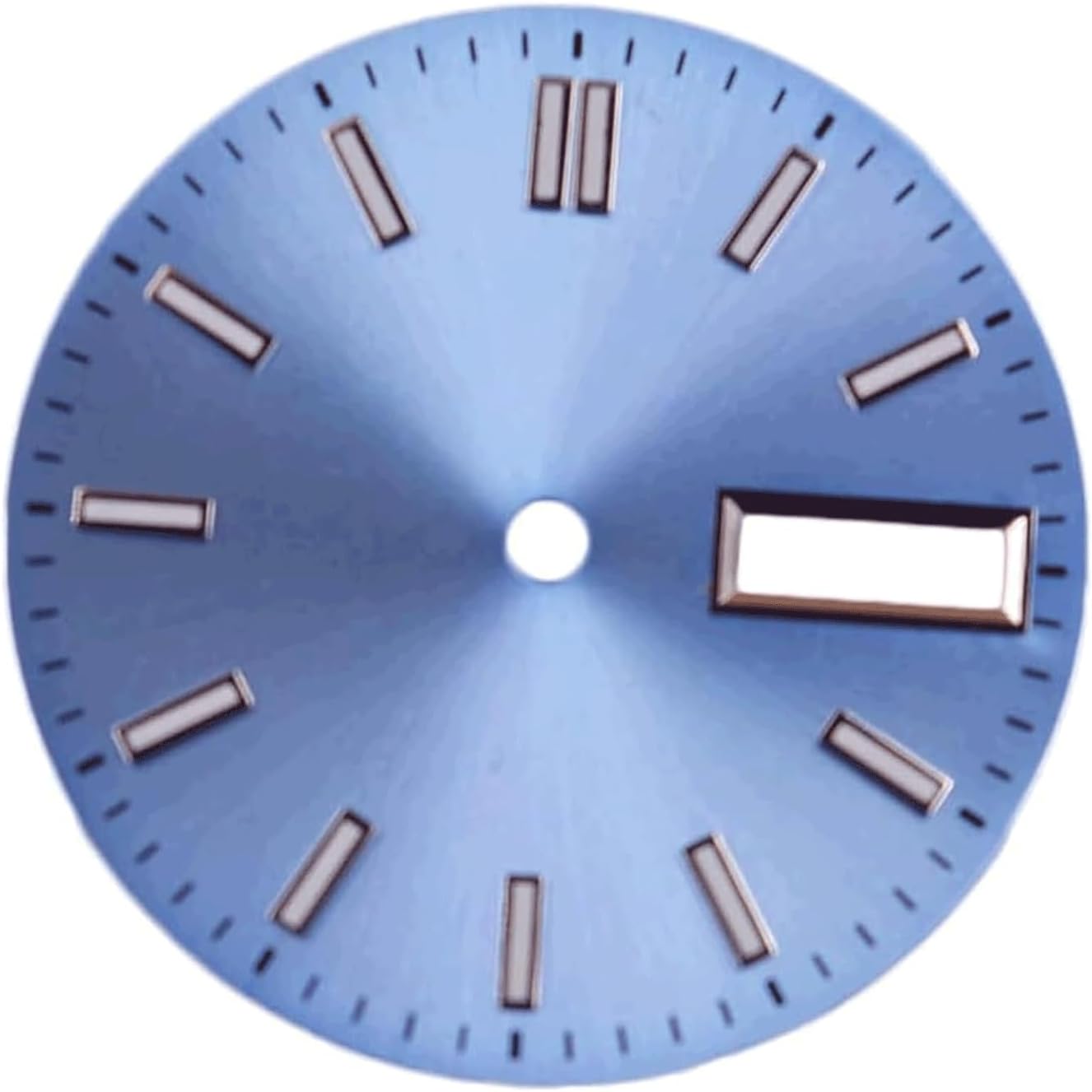 Mechanical Dial Round Dial 29 Mm Watch Dial Dials Movement Mechanical Watch Dial Green Luminous Replacement Watch Dials(Black)