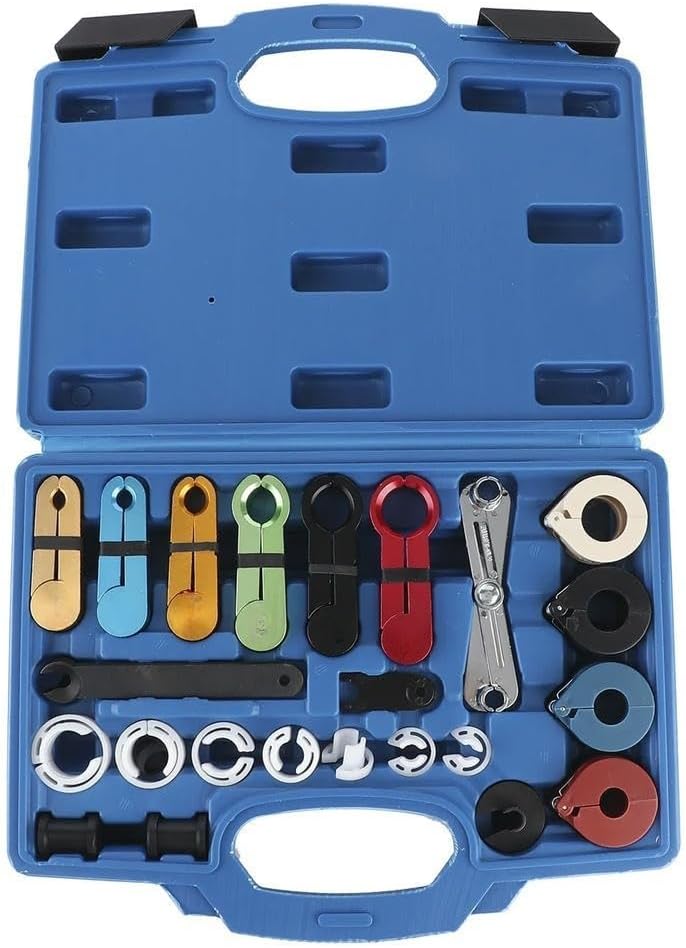 22Pcs/Set Fuel Line Disconnect Tool Air Conditioning Transmission Oil Cooler Remover Set